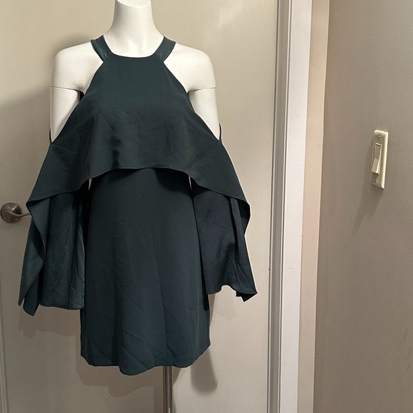 New! TRISTYN WOVEN EVENING DRESS - Picture 1 of 10